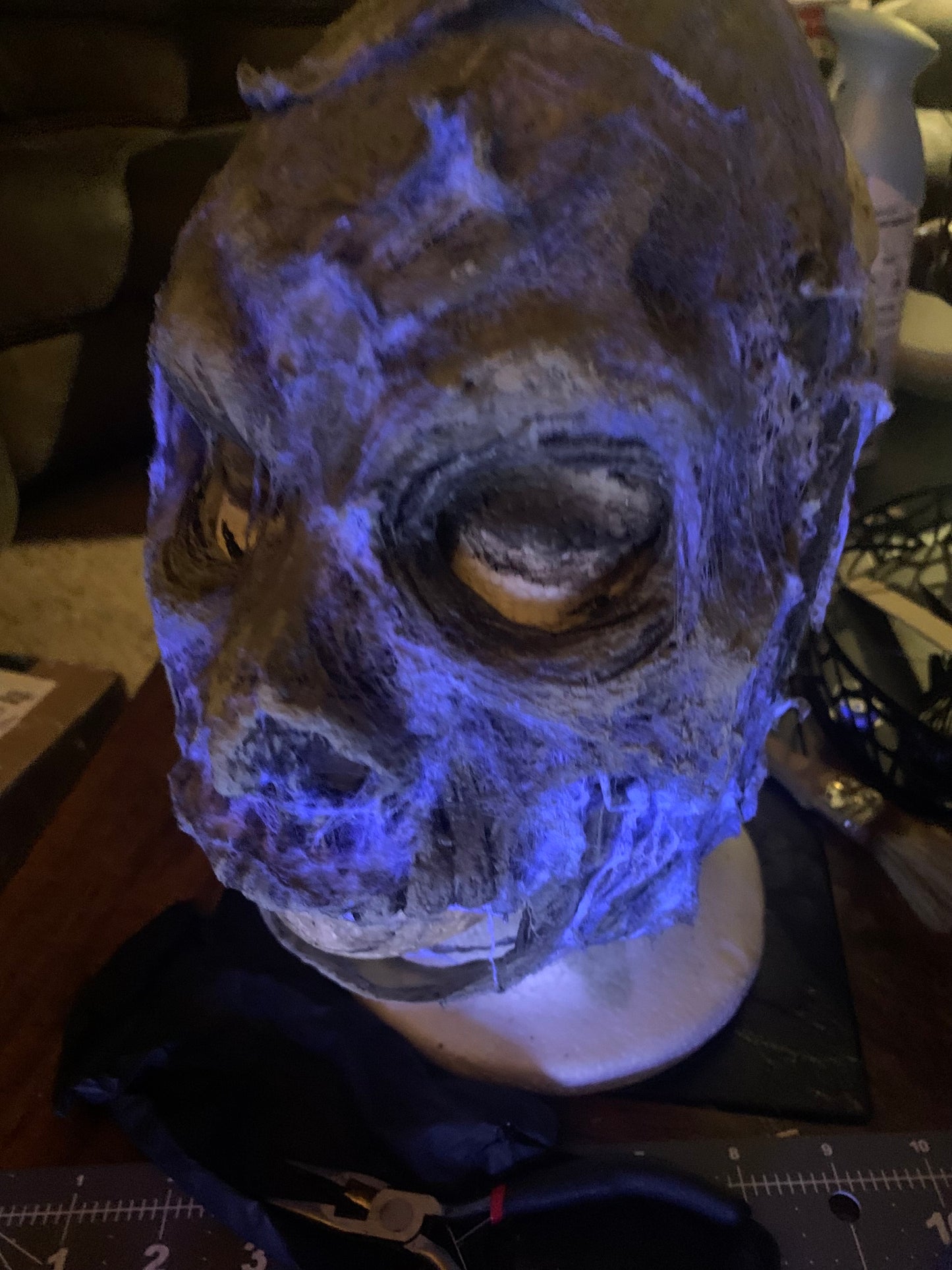 Deterioration half mask